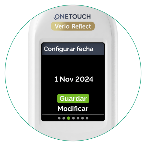 Configurar la fecha Configurar la fecha